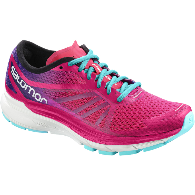 Salomon Singapore Womens Running Shoes - SONIC RA PRO W Pink | 70952-NHGV